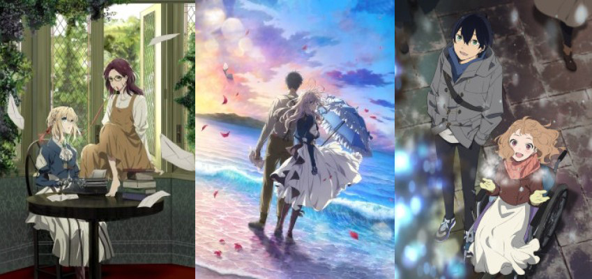 Top anime like Violet Evergarden Movie