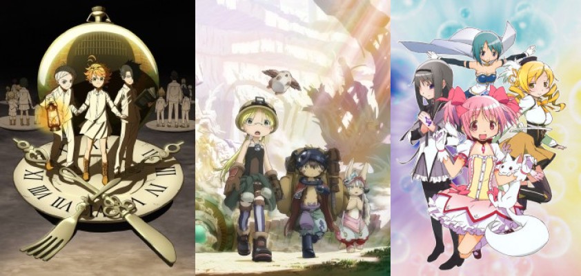 Top anime like Made in Abyss Retsujitsu no Ougonkyou
