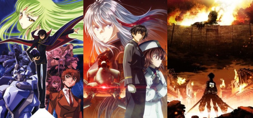 Top anime like 86 Eighty Six Part 2