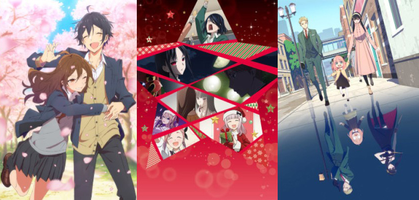 Top anime like Kaguyasama wa Kokurasetai First Kiss wa Owaranai