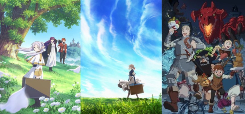 Top anime like Sousou no Frieren