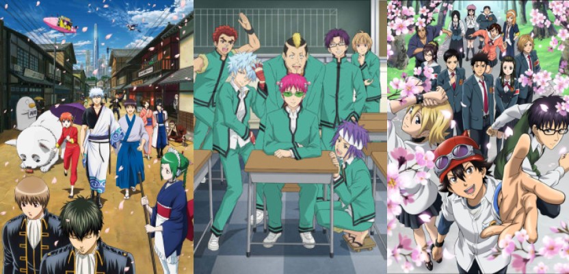 Top anime like Gintama