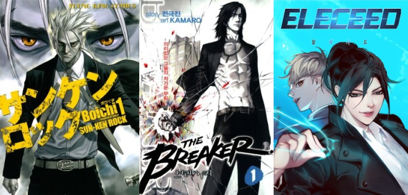 Top manhwa like The Breaker